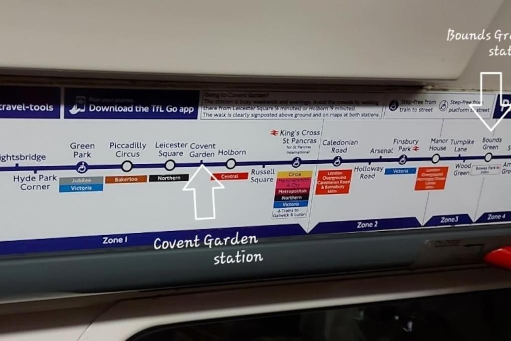 2 Bed Flat, Bounds Green, Piccadilly Line, London N11 Dış mekan fotoğraf
